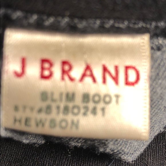 J Brand Black Hewson Jeans Slim Boot. SZ 25 - Picture 6 of 8
